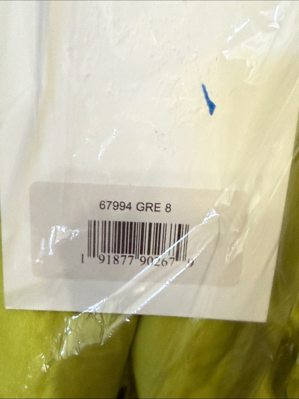 NWT Mac Duggal $498 MSRP Green Satin Tiered Ruffle Plunging Neck A-Line Gown - Picture 6 of 8